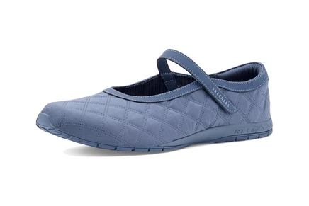 Женские балетки Skechers Retro Lite Mellow, серо-синие