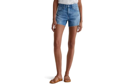 Шорты AG Jeans Halle High Rise Relaxed Shorts