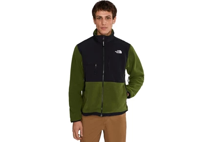 Мужская флисовая куртка The North Face Retro Denali, зеленая/черная