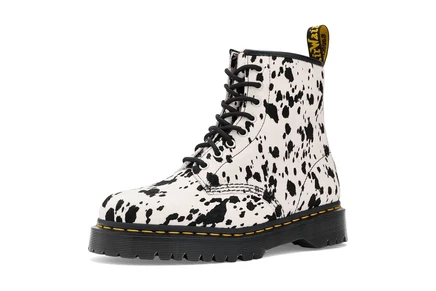 Ботинки Dr Martens 1460 Bex, кремово-черные