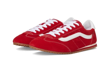 Унисекс кеды Vans Super Lowpro, красные