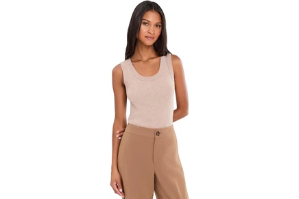 Топ NICZOE Perfect Knit Rib Scoop Tank