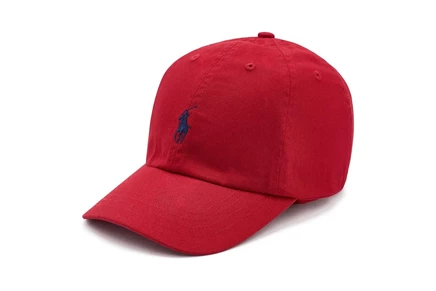 Детская хлопковая бейсболка Polo Ralph Lauren Kids Cotton Chino, rl 2000 red