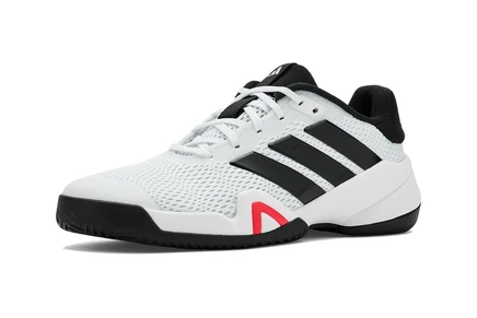 Детские кроссовки adidas Kids Barricade, бело-черно-красные