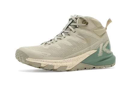 KEEN Targhee Apex Waterproof Hiking Boots abbey stone/birch