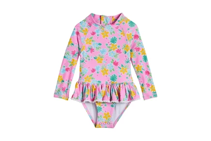 Купальник Snapper Rock Kids Buttercup Bloom Skirt Surf Suit (Infant/Toddler/Little Kid)