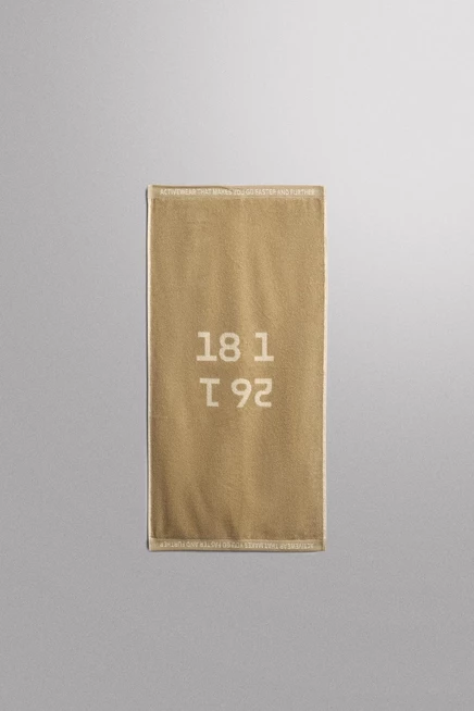 Мужское тренировочное полотенце Zara 40×80 см, песочное