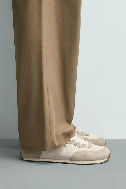 Мужские кроссовки Zara Barefoot, песочно-коричневые