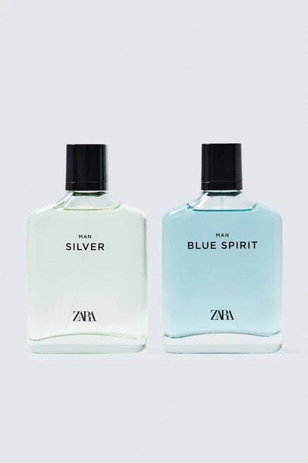 Мужской набор ZARA Silver Man и Blue Spirit 2x100 мл