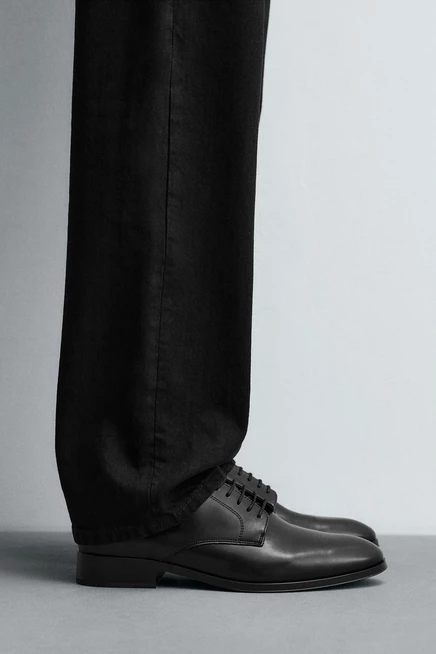 Мужские дерби Zara, черные