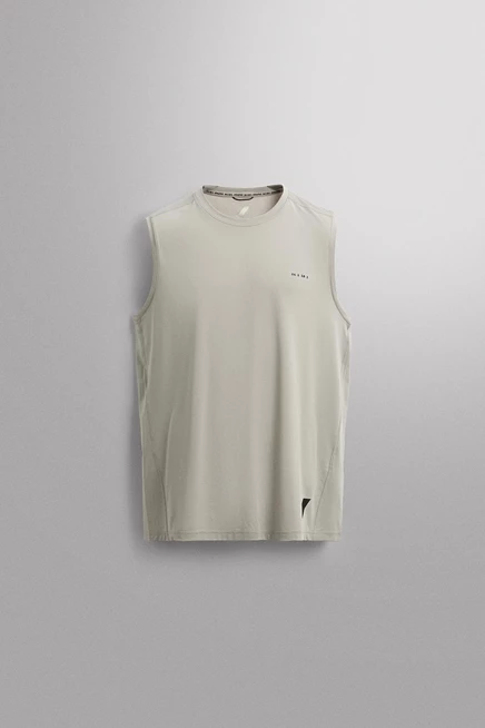 Мужская майка ZARA Basic Technical, зеленая