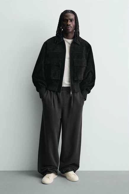 Мужские кроссовки ZARA на массивной подошве, белые