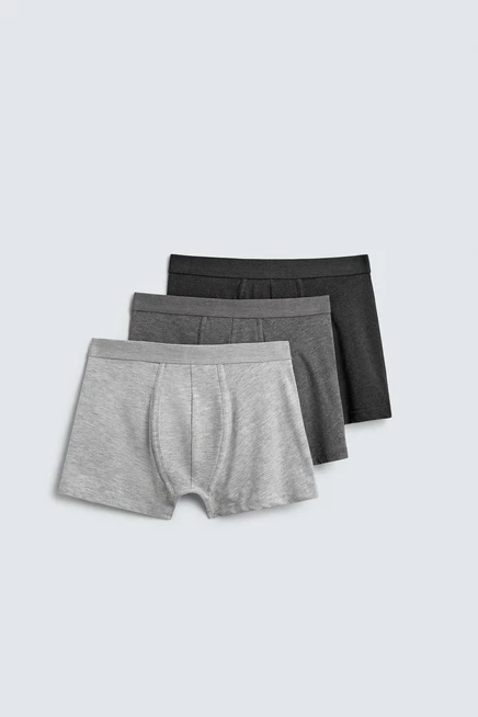 Мужские боксеры ZARA, 3 шт., разноцветные