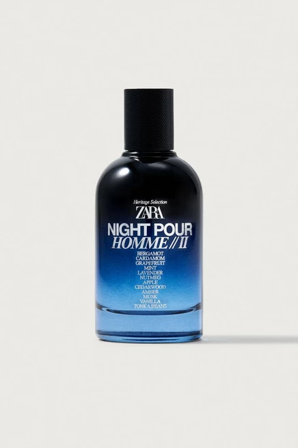 Мужская парфюмерная вода ZARA Night Pour Homme II, 100 мл