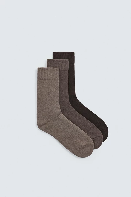 Мужские носки ZARA 3 пары фактурные, разные