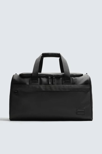 Мужская дорожная сумка ZARA резинированная, черная
