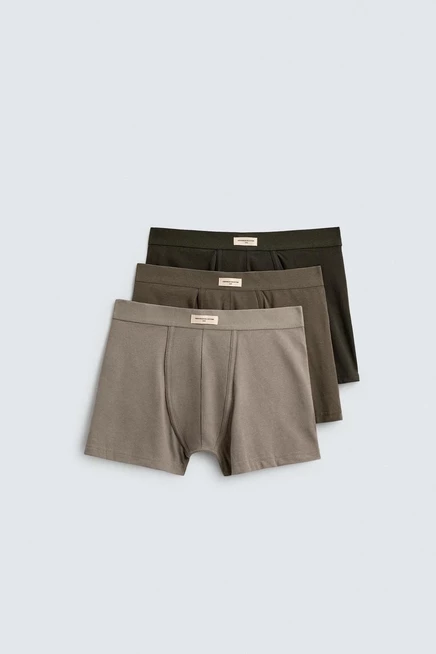 Мужские боксеры ZARA 3 шт., разноцветные