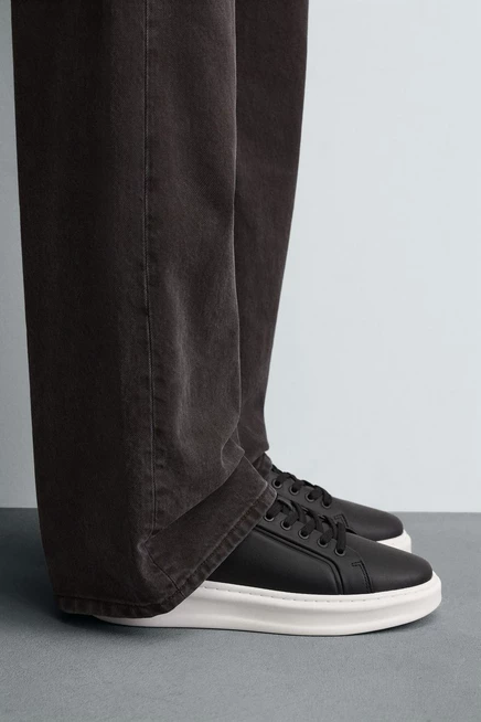 Мужские кроссовки ZARA Heel Detail, черные